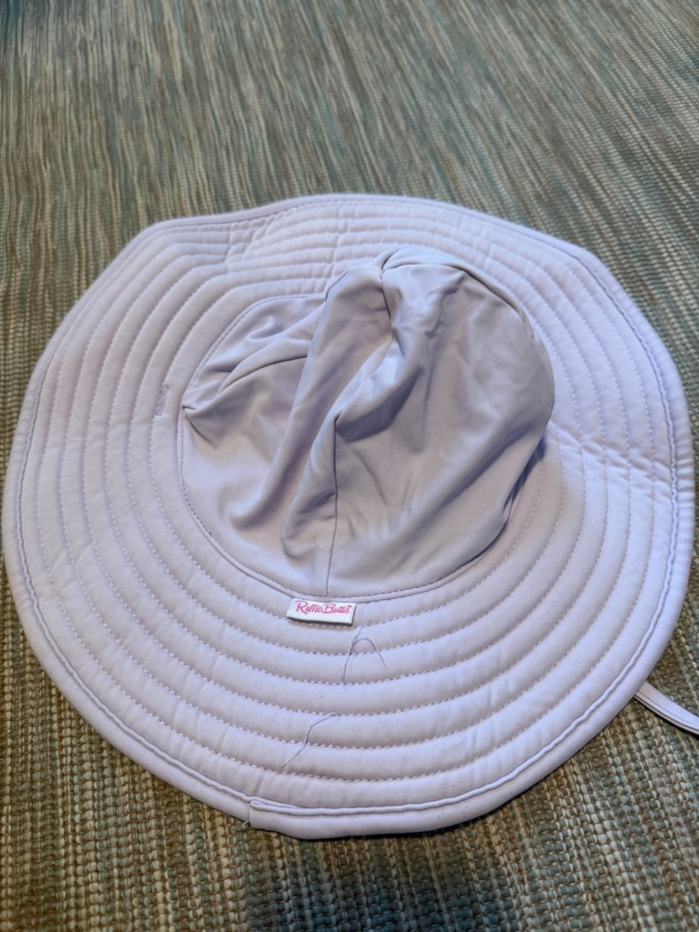 Ruffle Butts Kids Sun Hat in Light Lavender